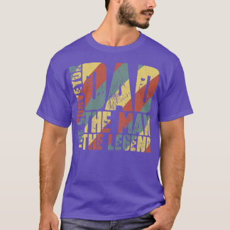 T-shirt Papa L'Homme Le Surveyor La Légende