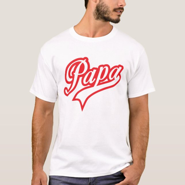 T-shirt papa logo 1503 (Devant)