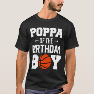 T-shirt Papa mec du garçon d'anniversaire garçon de basket