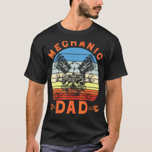 T-shirt Papa mécanicien