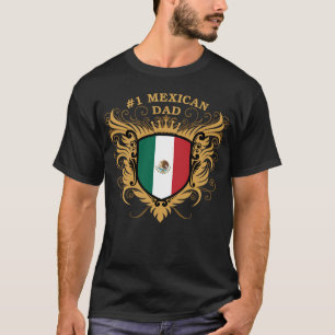T-shirt Papa mexicain du numéro un