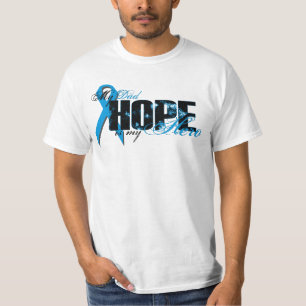 T-shirt Papa mon héros - espoir de prostate