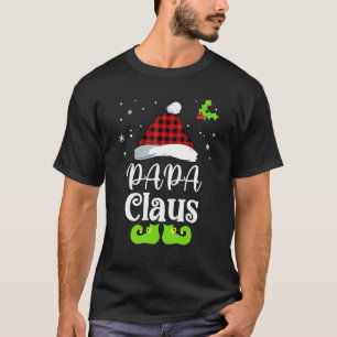 T-shirt Papa Noël Santa Noël Correspondance Famille Xmas