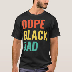 T-shirt Papa noir