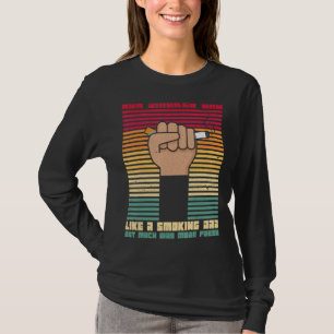 T-shirt Papa Non Fumeur Comme Un Papa Fumeur Autant Que Be