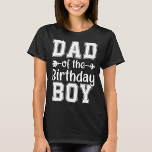 T-shirt Papa Of The Birthday Boy Family Love Celebration