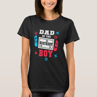 T-shirt Papa of the Birthday Boy Level Unlocked Gaming Mat