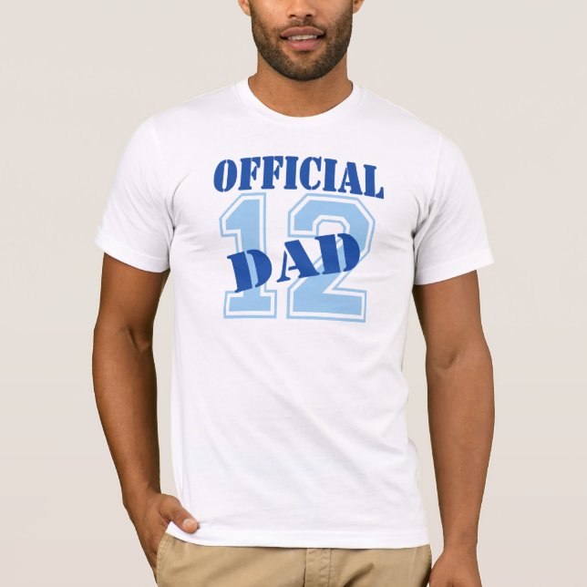 T-shirt Papa officiel 2012 (Devant)