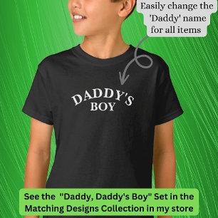 T-shirt Papa (ou n'importe quel nom titre) Correspondance 