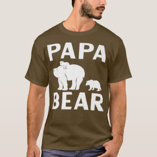 T-shirt Papa Ours Polaire Ours Enfants Premium