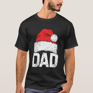 T-shirt Papa Père Noël Famille de Noël Correspondant Pyjam
