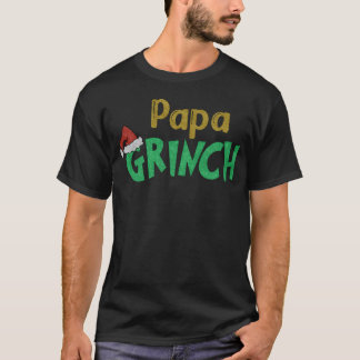 T-shirt Papa Père Noël Noël Papa Famille de Noël