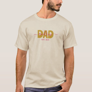 T-SHIRT PAPA PERSONNALISÉ À ÊTRE