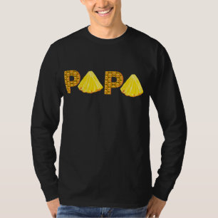 T-shirt Papa Pineapple Aloha Plages Hawaii Faune hawaiienn