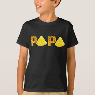 T-shirt Papa Pineapple Aloha Plages Hawaii Faune hawaiienn