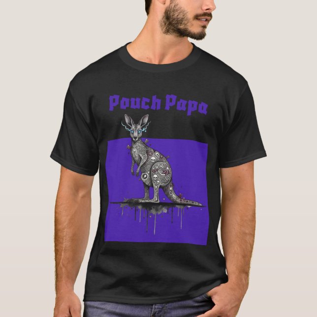 T-shirt Papa poche (Devant)