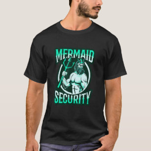 T-shirt Papa Poisson Sécurité Triton Sirène Papa Poisson P