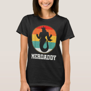 T-shirt Papa Poisson Sécurité Triton Sirène Papa Poisson P