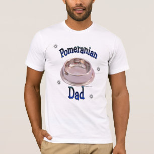 T-shirt Papa Pomeranien