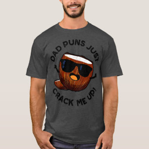 T-shirt Papa Puns M'Accroche De Mignons Pun De Coco 1