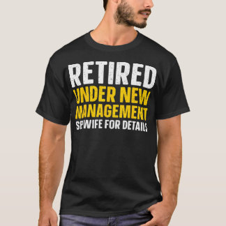 T-shirt Papa Retraite Personnes Retraitées