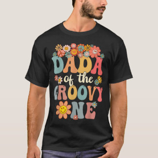 T-shirt Papa Rétro Dada De Groovy One Ensemble Famille 1er