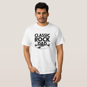 T-shirt papa rock classique