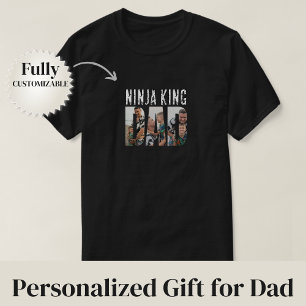 T-shirt Papa roi ninja