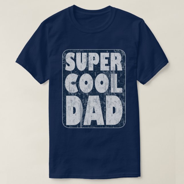 T-shirt Papa super Cool (Design devant)