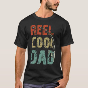 T-shirt Papa super cool drôle de pêcheur Fête des Pères pê