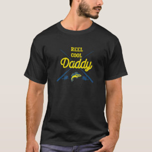 T-shirt Papa super cool pêche Humour de pêcheur Papa dit