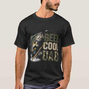 T-shirt Papa super cool pêcheur pêcheur Bonne fête des pèr