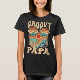T-shirt Papa super les années 70 Nostalgie esthétique 1970