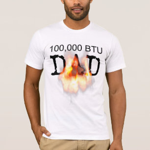 T-shirt PAPA SUPERBE de BBQ Superdad 2013 CHAUDS