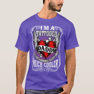 T-shirt Papa tatoué cool