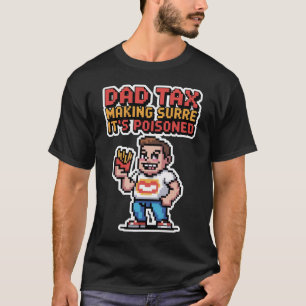 T-shirt Papa Tax Pixel Tee - Unité d'inspection des collat