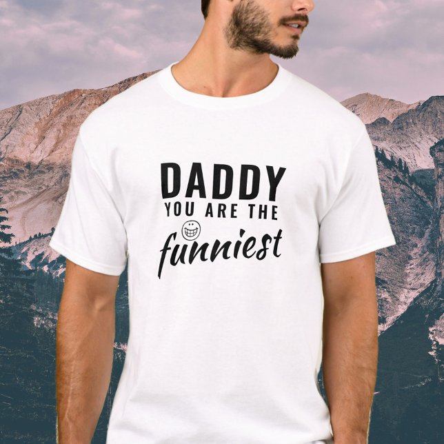 T-shirt Papa, tu es le père le plus drôle Papa (Créateur téléchargé)