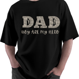 T-shirt Papa, tu es ma Fête des pères de héros