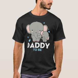 T-shirt Papa va devenir Eléphant Baby shower Grossesse Bie