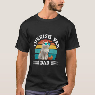 T-shirt Papa VAN TURC Propriétaires de chats Turkish Van