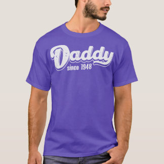 T-shirt Papa vintage depuis 1948