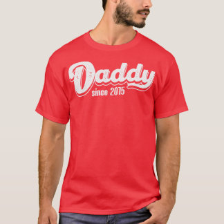 T-shirt Papa vintage depuis 2015