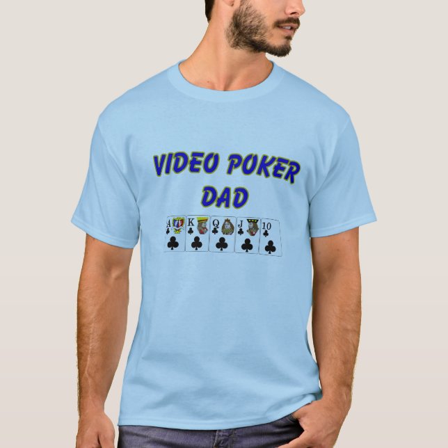 T-shirt Papa visuel de tisonnier (Devant)