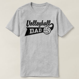 T-shirt Papa volley-ball