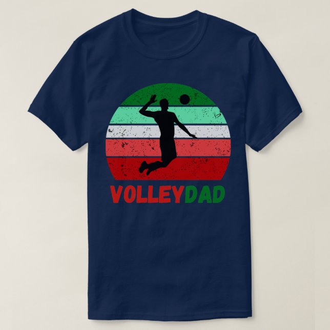 T-shirt Papa Volley Papa volley 1 (Design devant)