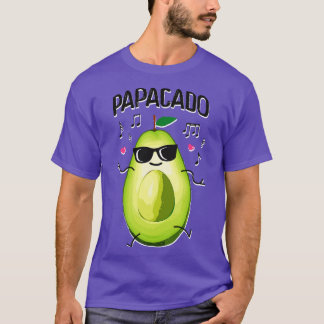 T-shirt Papacado Avocado Papa Partnerlook
