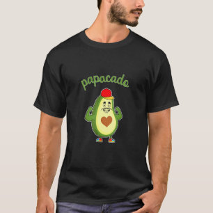 T-shirt Papacado I Avocado Père Mère Bébé 1