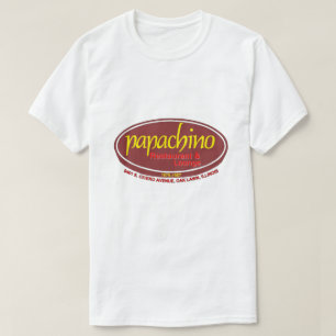 T-shirt Papachino Restaurant & Lounge, Pelouse de chêne, I