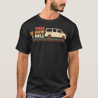 T-shirt Papas Monospace Blague Drôle Papa Conduit Monospac
