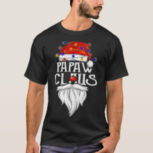 T-shirt Papaw Claus Pajama de correspondance famille de No